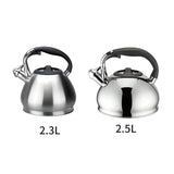304 Stainless Steel Whistling Kettle - Home & Camping Essential