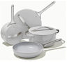 Nonstick Ceramic Cookware Set Pots Pans Lids and Kitchen Storage Non Toxic PTFE & PFOA Free Oven Safe Julia M Home & Kitchen