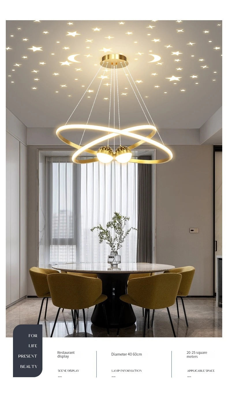 Starry Sky Ceiling Pendant Lamp