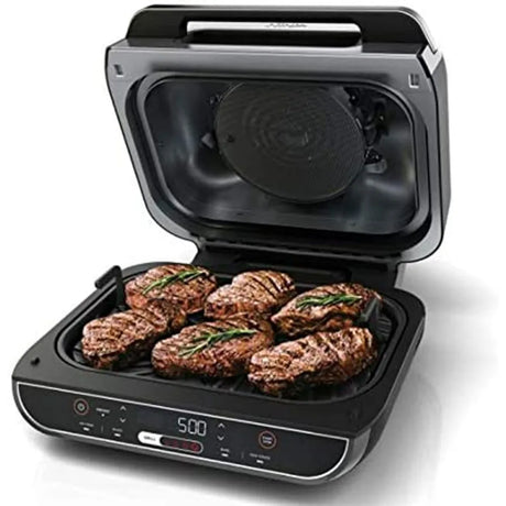 Ninja Foodi 5-in-1 Indoor Grill & Air Fryer with Searing and Crispy Cooking Pot Julia M Home & Kitchen