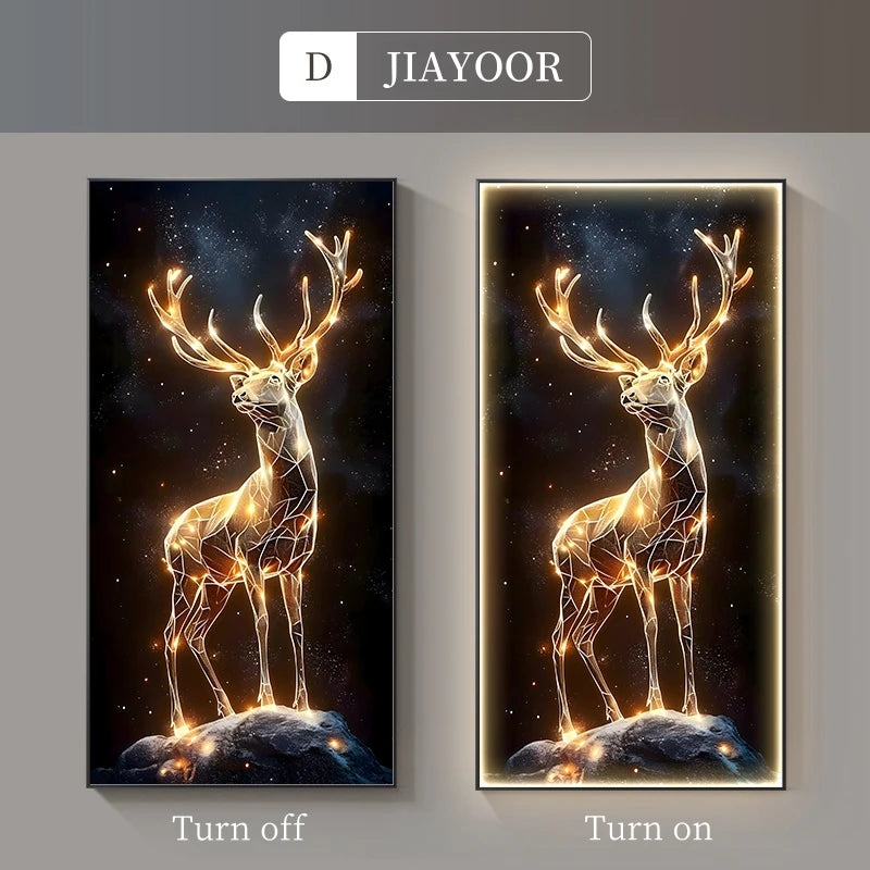 Luxury LED Crystal Porcelain Wall Lamp