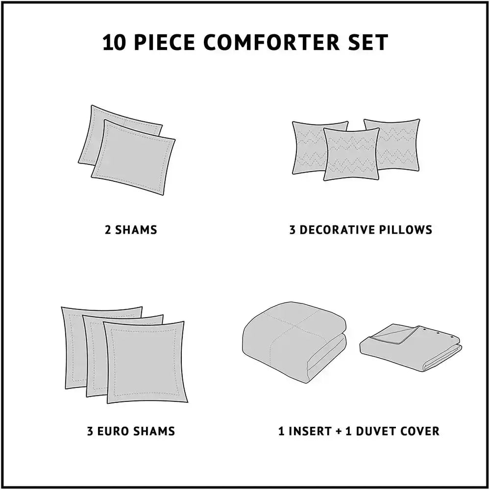 The Highland™ Bedding Ensemble – Complete All-Season Comfort Collection