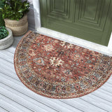 Bohemian Semi-Circle Welcome Door Mat