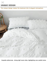 Crafts Furball King Size Bedding Set Queen Size Double Duvet Cover Set 200x200 High Quality Tufted Quilt Cover and Pillow Cases