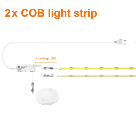 Dimmable LED Acoustic Board Wall Lamp for Bedroom & Display Use Julia M LifeStyles