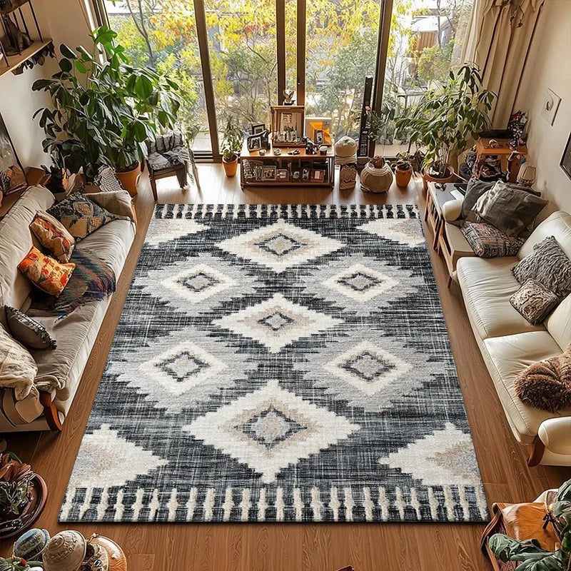 Retro Light Luxury Home Bathroom Floor Mat