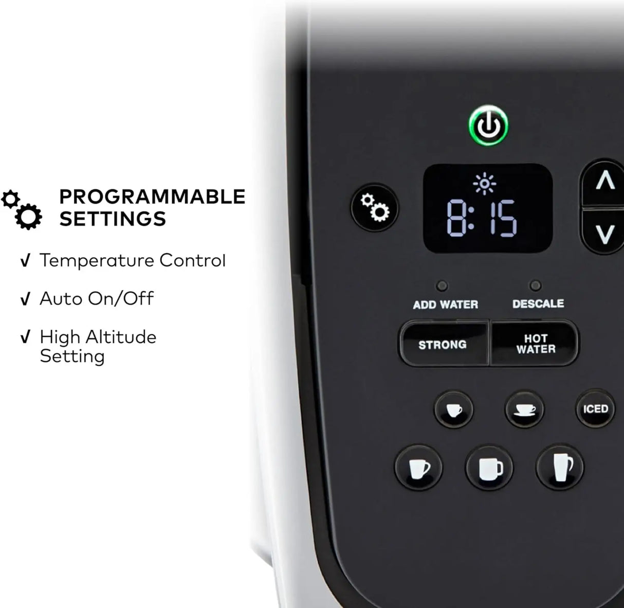Keurig K-Elite Single Serve K-Cup Pod Coffee Maker, with Strength and Temperature Control, Iced Coffee Capability
