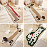 Imitation Cashmere Bedside Carpet - High-End Comfort for Every Room