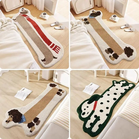 Imitation Cashmere Bedside Carpet - High-End Comfort for Every Room