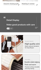 Smart Electric Heating Blanket with Automatic Thermostat