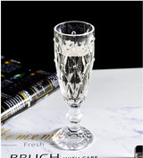 170ml Luxurious Crystal Champagne Glasses Transparent Thickened Retro Cocktail Glass Red Wine Goblet Wedding Party Accessories Julia M LifeStyles