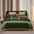 Silk-Like Satin 7-Piece Duvet Cover Set with Double Stitching & Pillowcases - Julia M LifeStyles
