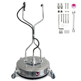 20" 4600 PSI Pressure Washer Surface Cleaner with Dual Handles