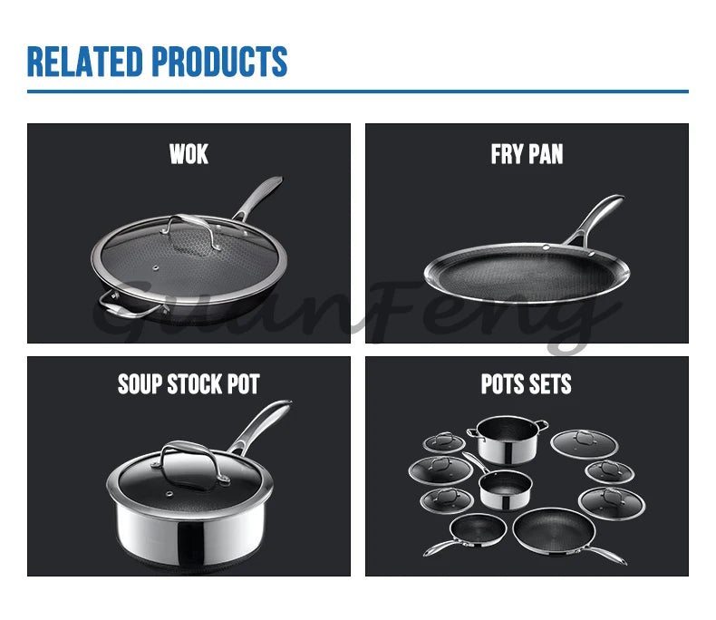 Nonstick Ceramic Cookware Set Pots Pans Lids and Kitchen Storage Non Toxic PTFE & PFOA Free Oven Safe Julia M Home & Kitchen