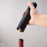 4-in-1 Electric Bottle Wine Opener Set Rechargeable Electric Automatic Corkscrew Wine Opener Set Wine Stopper, Wine Pourer Julia M Home & Kitchen