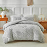 New Monstera Leaves Tufted Duvet Cover Set Single Double Bedding Set King Soft Comfortable Durable Quilt Cover and Pillowcases