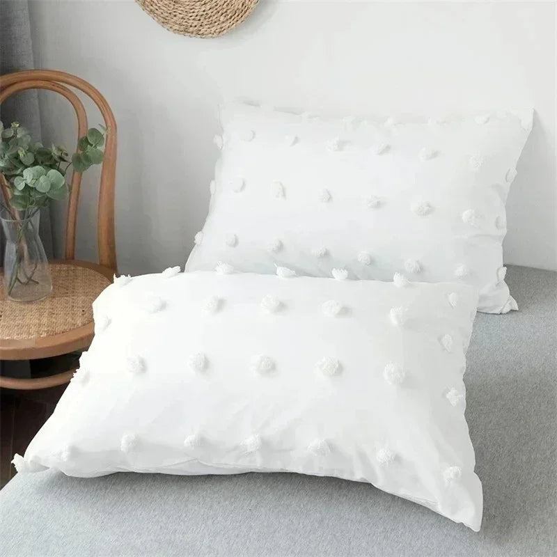 Crafts Furball King Size Bedding Set Queen Size Double Duvet Cover Set 200x200 High Quality Tufted Quilt Cover and Pillow Cases