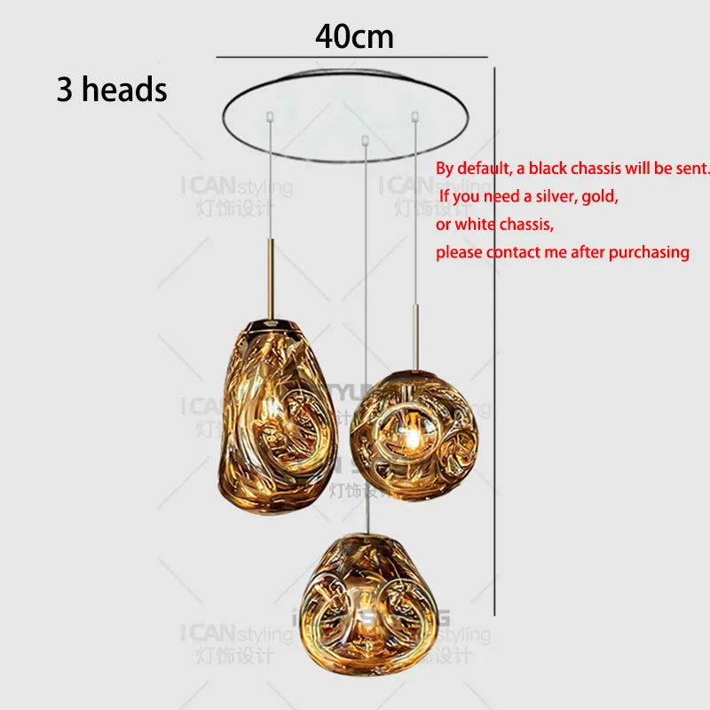 Modern Home Decor LED Lights Pendant Light Lamps for Living Room Chandeliers for Bedroom Hanging Light Indoor Lighting
