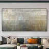 Noir Horizon Textured Canvas | Handmade Palette Knife Abstract Wall Art