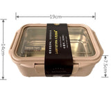 Rectangular Student Stainless Steel Divider Japanese Lunch Box Julia M LifeStyles