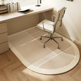 Cream Style Modern Arc-shaped Carpet - Julia M LifeStyles