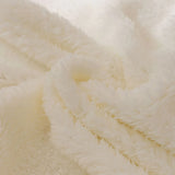 Plush Fleece Duvet Cover Set with Sheet, 4-Piece