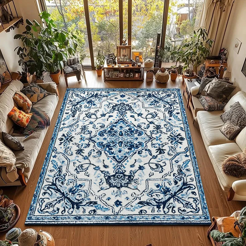 Vintage Bohemian Easy Care Foldable Door Bathroom Floor Mat