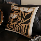 Nordic Vintage Series 45x45cm Pillows Case Living Room Sofa High-end Decoration Balcony Bay Window Office Seat Back Cushion