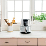 Ninja 4Qt Air Fryer, Nonstick Basket with Crisper Plate, 1550 Watts, White Julia M LifeStyles