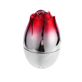 Rose Egg Stainless Steel Fork and Spoon Set with Storage Box