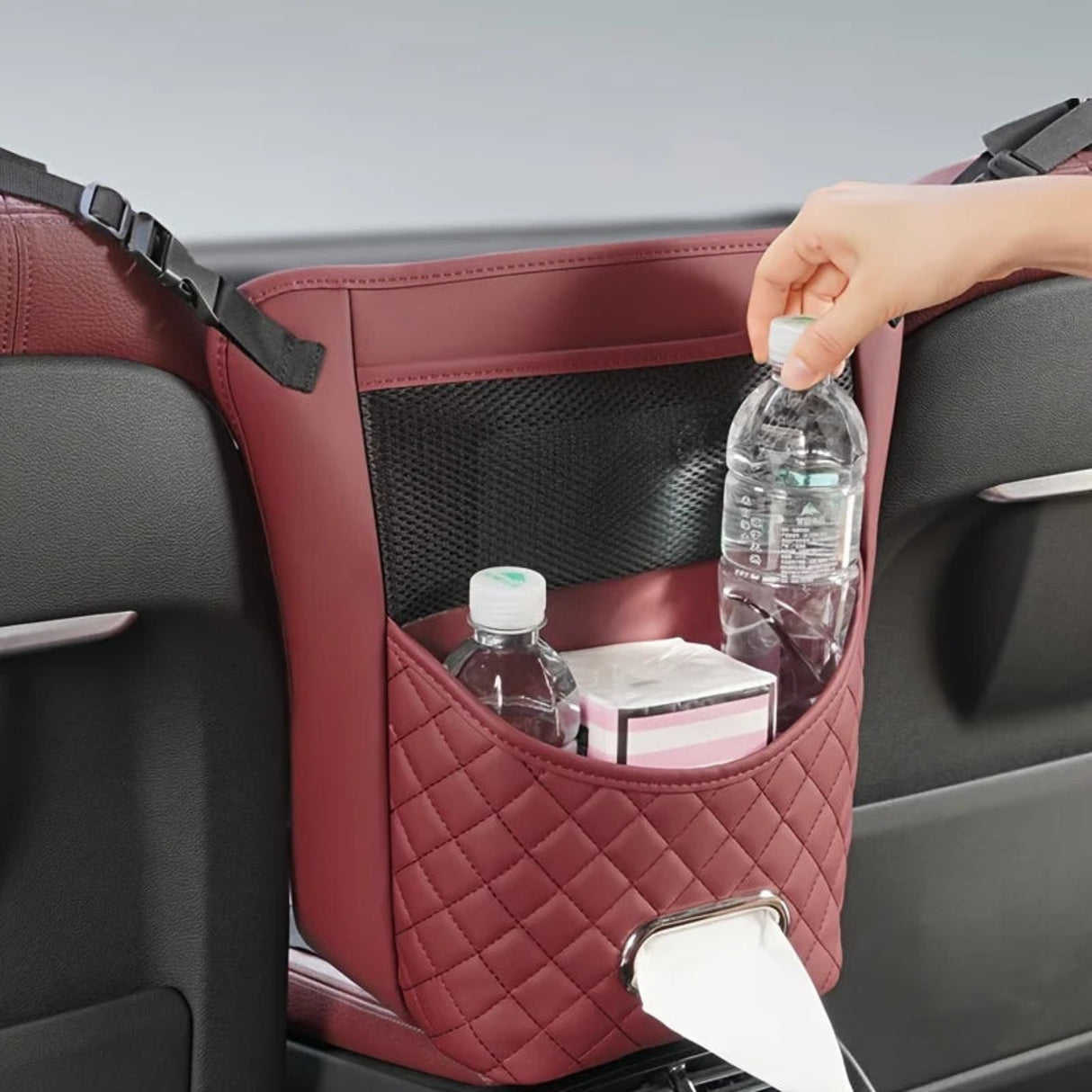 LCARS Car Seat Middle Storage Net Pocket