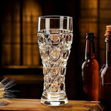 Creative New Thick Luxury Carved Pattern Beer Cup High Grade Brewery Malt Drinking Water Cup Pub Use