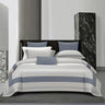 Luxury Long Staple Cotton Bedding 4/7Pcs, Sateen Weave Natural Super King Soft Chic Patchwork Duvet cover Bed Sheet Pillowcases