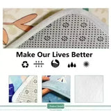 Retro Elephant Print Carpet