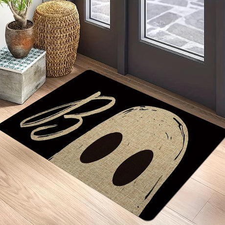 Happy Halloween Pumpkin Welcome Doormat - Julia M LifeStyles