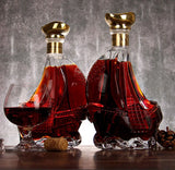 Grape Beer Container Whiskey Decanter with Lid