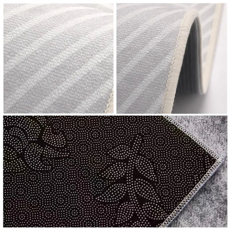 Simple Black And White Style Carpet