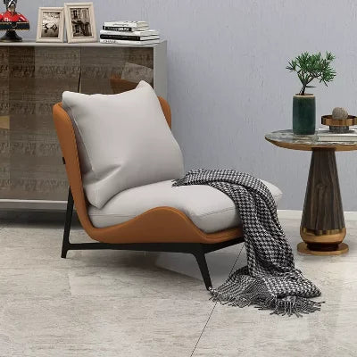 Scandinavian Single Modern Minimalist Balcony Living Room Couch Julia M LifeStyles