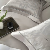 4/7Pcs Luxury Soft Silky Egyptian cotton Damask Satin Bedding Set Super King Duvet Cover Flat Sheet/Fitted Sheet Pillowcases Julia M LifeStyles