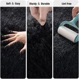 Solid Color Shaggy Rug - Fluffy and Soft Bedside Comfort - Julia M LifeStyles