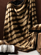 Faux Fur Duvet Cover Set with Sheet, Queen & King