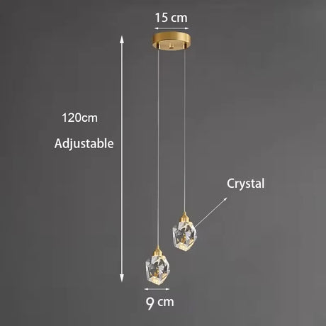 Astra Prism™ Crystal Ceiling Chandelier