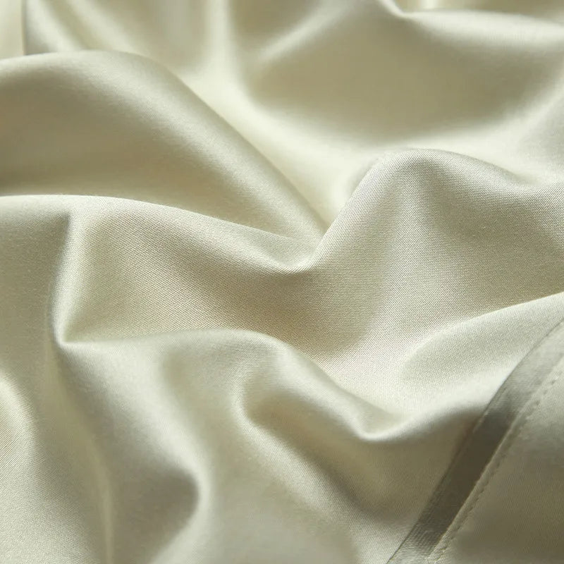 Luxury Long Staple Cotton Bedding 4/7Pcs, Sateen Weave Natural Super King Soft Chic Patchwork Duvet cover Bed Sheet Pillowcases