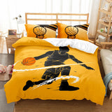 Basketball Printed Duvet Cover Set - 3 pcs of Quality Bed Linen