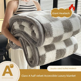 Winter Coral Fleece Cover Throw lanket Office Nap Blanket Sofa Cover Dormitory Half Velvet Blanket Julia M LifeStyles