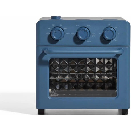 Blue  6-in-1 Air Fryer & Toaster Oven with Steam Infusion | Compact, Countertop Friendly, Fast Preheat,Multifunctional - Best Julia M LifeStyles