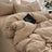 Cozy Soft Solid Color 3-Piece Bedding Set with Duvet Cover and Pillowcases Julia M LifeStyles