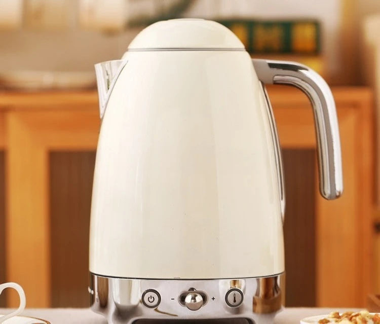Smeg50's Retro 7-cup Electric Kettle European standard Italian  G retro electric kettle to make tea at 7 temperatures for home gifts Julia M LifeStyles