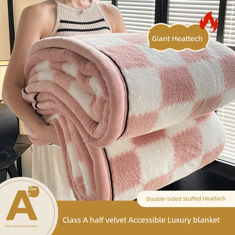 Winter Coral Fleece Cover Throw lanket Office Nap Blanket Sofa Cover Dormitory Half Velvet Blanket Julia M LifeStyles