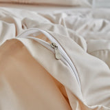 Three-dimensional Pleated Flowers Bedding Set Queen Simple Duvet Cover Set King Blanket Cover and Pillowcases Comforter Covers